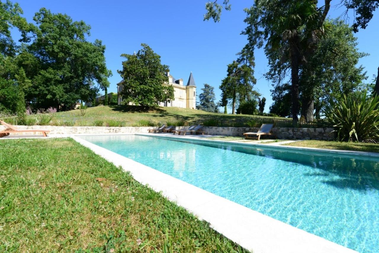 Вилла Chateau Du Grava Haux  Экстерьер фото